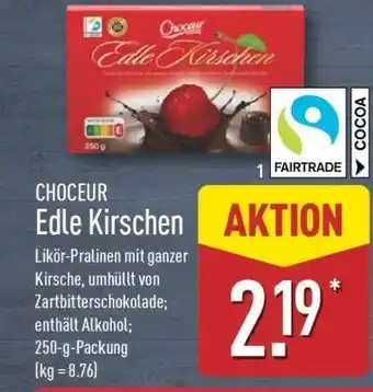 Aldi Nord CHOCEUR Edle Kirschen Angebot