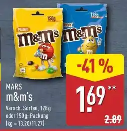 Aldi Nord MARS m&m’s Angebot