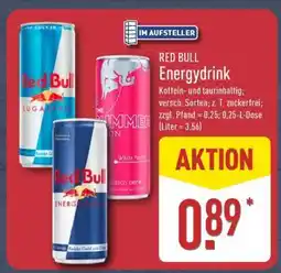 Aldi Nord RED BULL Energydrink Angebot