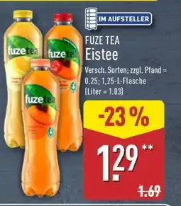 Aldi Nord Fuze Tea Eistee Angebot