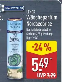 Aldi Nord LENOR Wäscheparfüm Nordseebrise Angebot