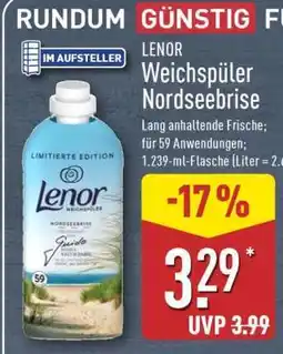Aldi Nord LENOR Weichspüler Nordseebrise Angebot