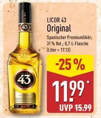 Aldi Nord Licor 43 Original Angebot