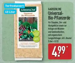 Aldi Nord GARDENLINE Universal-Bio-Pflanzerde Angebot