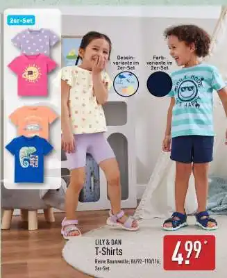 Aldi Nord LILY & DAN T-Shirts Angebot