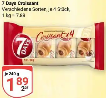 Globus 7 Days Croissant Angebot