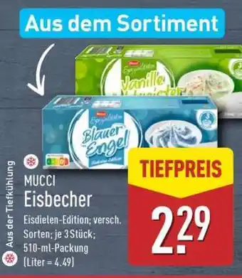 Aldi Nord MUCCI Eisbecher Angebot
