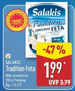 Aldi Nord SALAKIS Tradition Feta Angebot