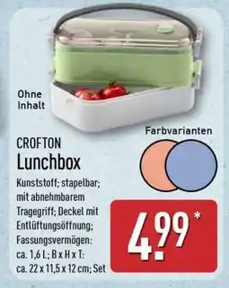Aldi Nord CROFTON Lunchbox Angebot