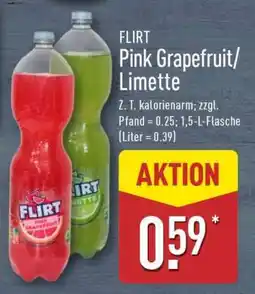 Aldi Nord FLIRT Pink Grapefruit/Limette Angebot