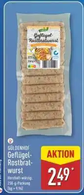 Aldi Nord GÜLDENHOF Geflügel-Rostbratwurst Angebot