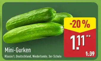 Aldi Nord Mini-Gurken Angebot