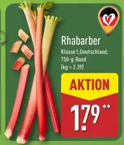 Aldi Nord Rhabarber Angebot