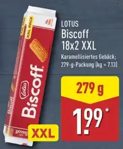 Aldi Nord LOTUS Biscoff 18x2 XXL Angebot