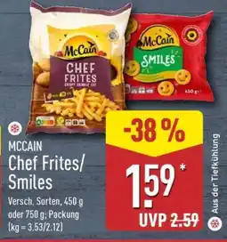 Aldi Nord MCCAIN Chef Frites/Smiles Angebot