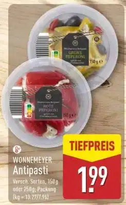 Aldi Nord WONNEMEYER Antipasti Angebot