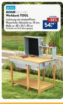 Aldi Nord Werkbank TOOL Angebot