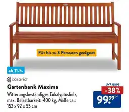 Aldi Nord Gartenbank Maxima Angebot