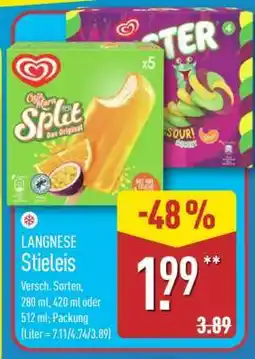 Aldi Nord LANGNESE Stieleis Angebot