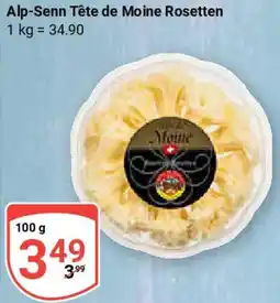 Globus Alp-Senn Tête de Moine Rosetten Angebot