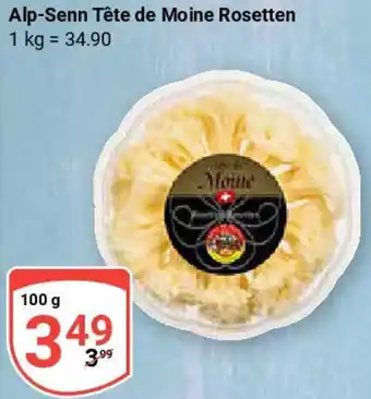Globus Alp-Senn Tête de Moine Rosetten Angebot