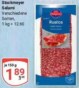 Globus Stockmeyer Salami Angebot