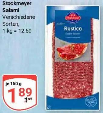 Globus Stockmeyer Salami Angebot