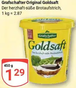 Globus Grafschafter Original Goldsaft Angebot