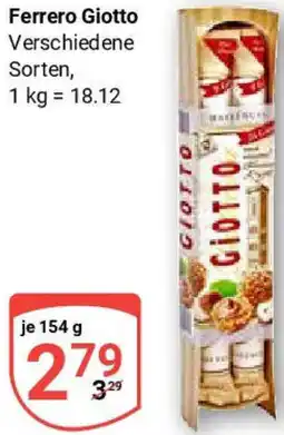 Globus Ferrero Giotto Angebot