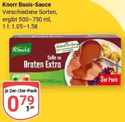 Globus Knorr Basis-Sauce Angebot