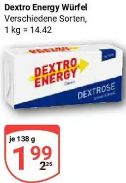 Globus Dextro Energy Würfel Angebot