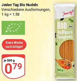 Globus Jeden Tag Bio Nudeln Angebot