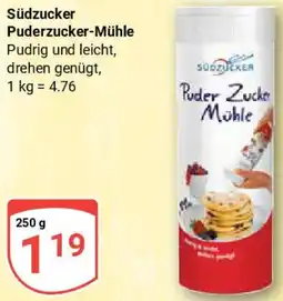 Globus Südzucker Puderzucker-Mühle Angebot