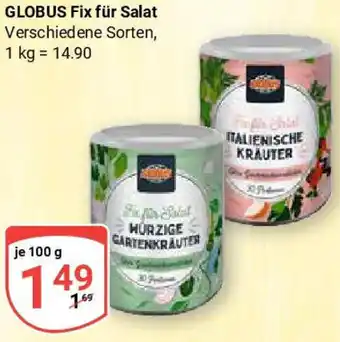 Globus GLOBUS Fix für Salat Angebot