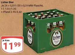 Globus Licher Bier Angebot