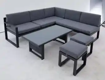 Möbel Inhofer Outdoor Gartenmöbel Lounge-Set Angebot