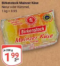 Globus Birkenstock Mainzer Käse Angebot