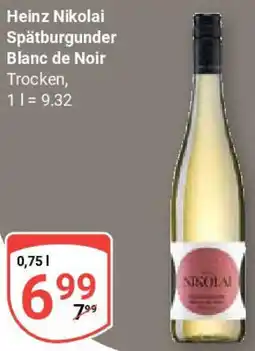 Globus Heinz Nikolai Spätburgunder Blanc de Noir Angebot