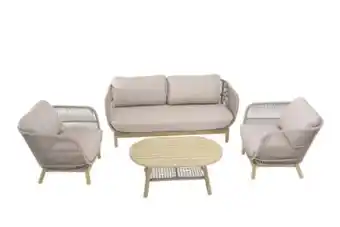 Möbel Inhofer Outdoor Gartenmöbel Gartensofa-Set 4-tlg Angebot