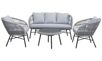 Möbel Inhofer Outdoor Gartenmöbel Gartenmöbelset 4 tlg Angebot