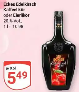 Globus Eckes Edelkirsch Kaffeelikör Angebot