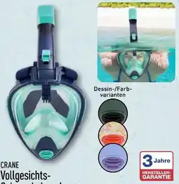 Aldi Nord Crane Vollgesichts-Schnorchelmaske Angebot