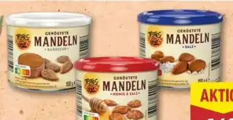 Aldi Nord Tesoros del Sur Geröstete Mandeln Angebot