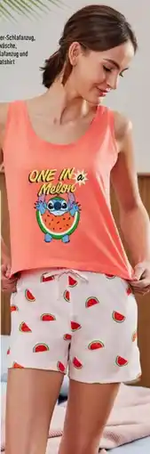 Aldi Nord Lilo & Stitch Damen Schlafanzug Angebot