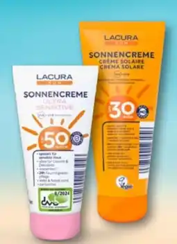 Aldi Nord Lacura Sonnencreme Ultra Sensitive LSF 50 Hoch Angebot