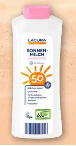 Aldi Nord Lacura Sonnenmilch Sensitive LSF 50 Angebot