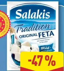 Aldi Nord Salakis Tradition Original-Feta Angebot