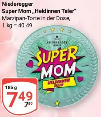 Globus Niederegger Super Mom ,,Heldinnen Taler" Angebot