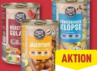 Aldi Nord Speise Zeit Jägertopf mit Fleischbällchen & Kartoffeln Angebot
