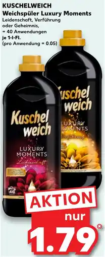 Kaufland KUSCHELWEICH Weichspüler Luxury Moments Angebot